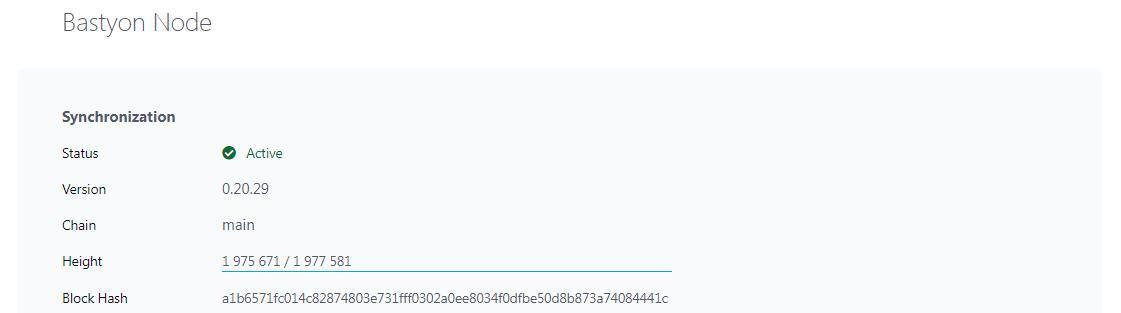 Easy Node Bastyon data sync